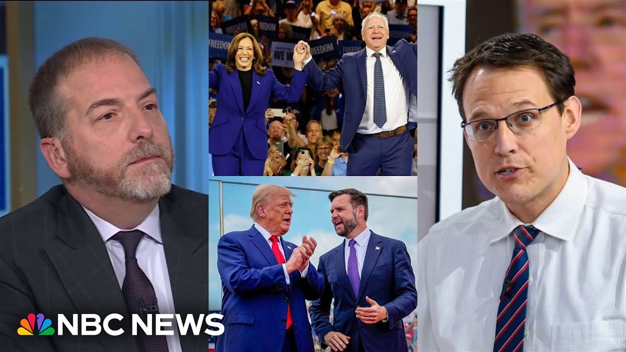 Steve Kornacki and Chuck Todd analyze Democrats' chances of winning North Carolina and Georgia