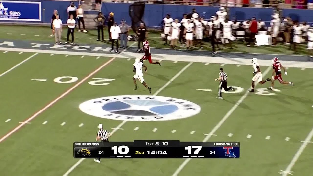 Louisiana Tech Bulldogs Highlights vs. Southern Miss Golden Eagles | 2025 Regular Season Week 4