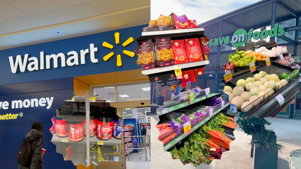 Shopping Before Snowing | හිම වැටෙන්න කලින් Grocery Shopping ගියා | Living in Canada 🇨🇦