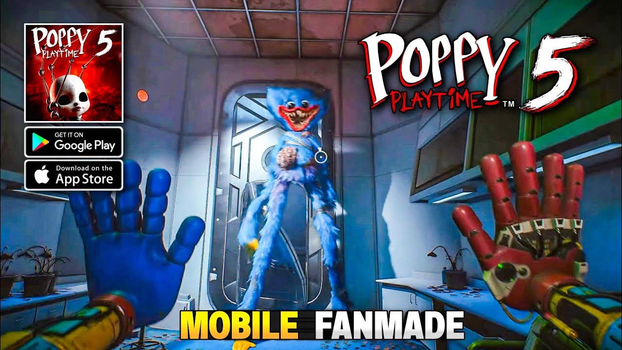 Poppy PlayTime: Игровой процесс главы 5. Мобильная версия (фанатская). Android IOS