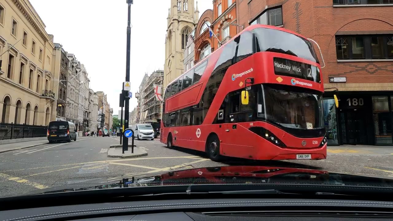 Blackfriars to Marylebone Drive | Central London City Route 🚗🏙️