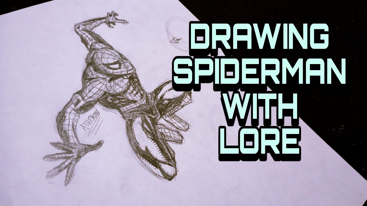 I DREW SPIDER-MAN WHILE TALKING ABOUT COMICS 