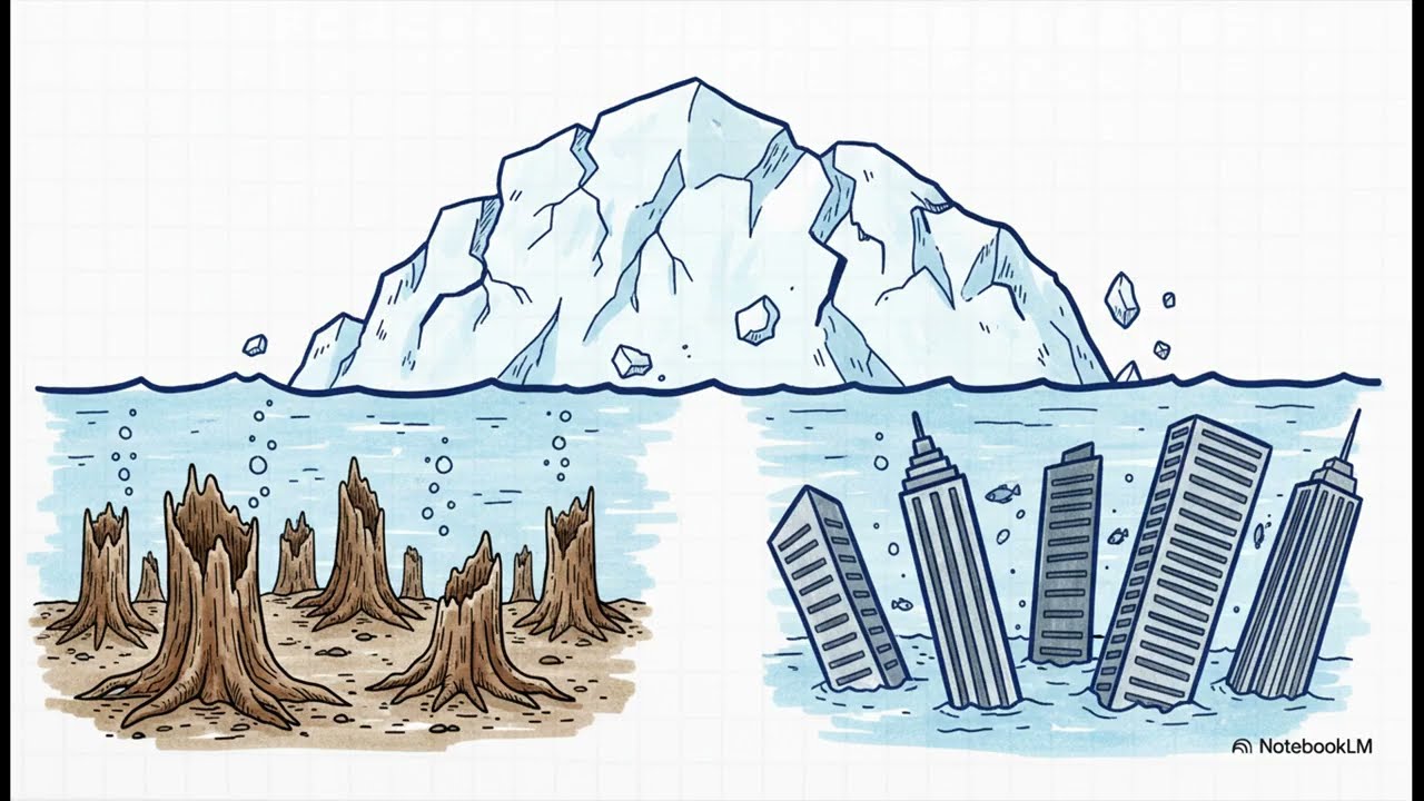 How Ancient Cypress Stumps Reveal Rapid Sea-Level Rise Events #viral