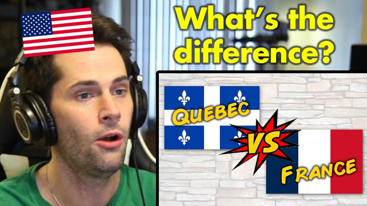 American Reacts to French in Quebec vs. France