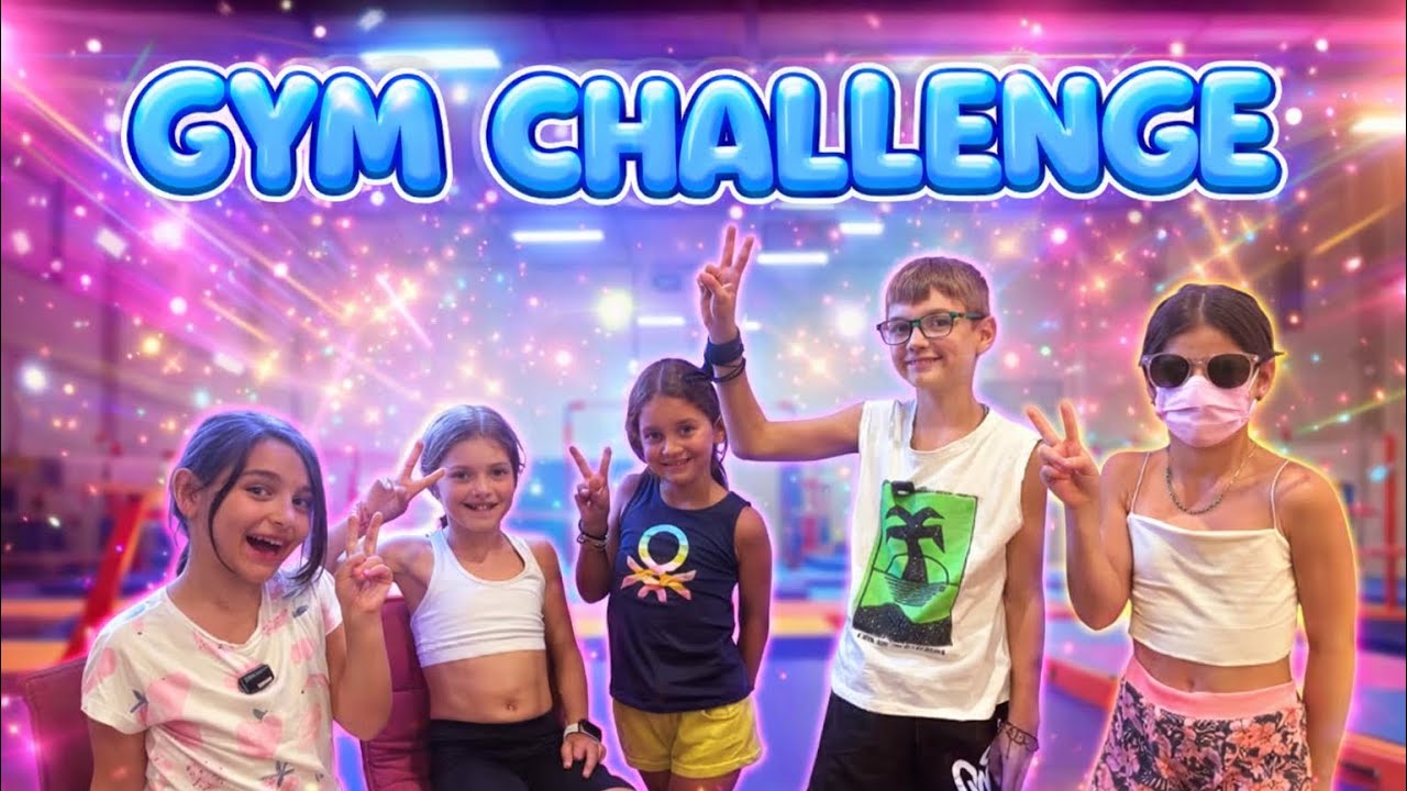 GYM CHALLENGE ! Η ΑΝΔΡΙΑΝΑ ΚΑΙ Ο ΠΡΟΔΡΟΜΟΣ ΕΓΙΝΑΝ ΚΡΙΤΕΣ 😂 Alena and Princesses #andriana #challenge