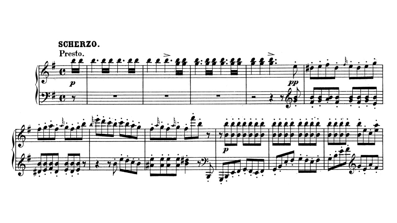 Scherzo In E Minor (Op.16, No.2) - Felix Mendelssohn