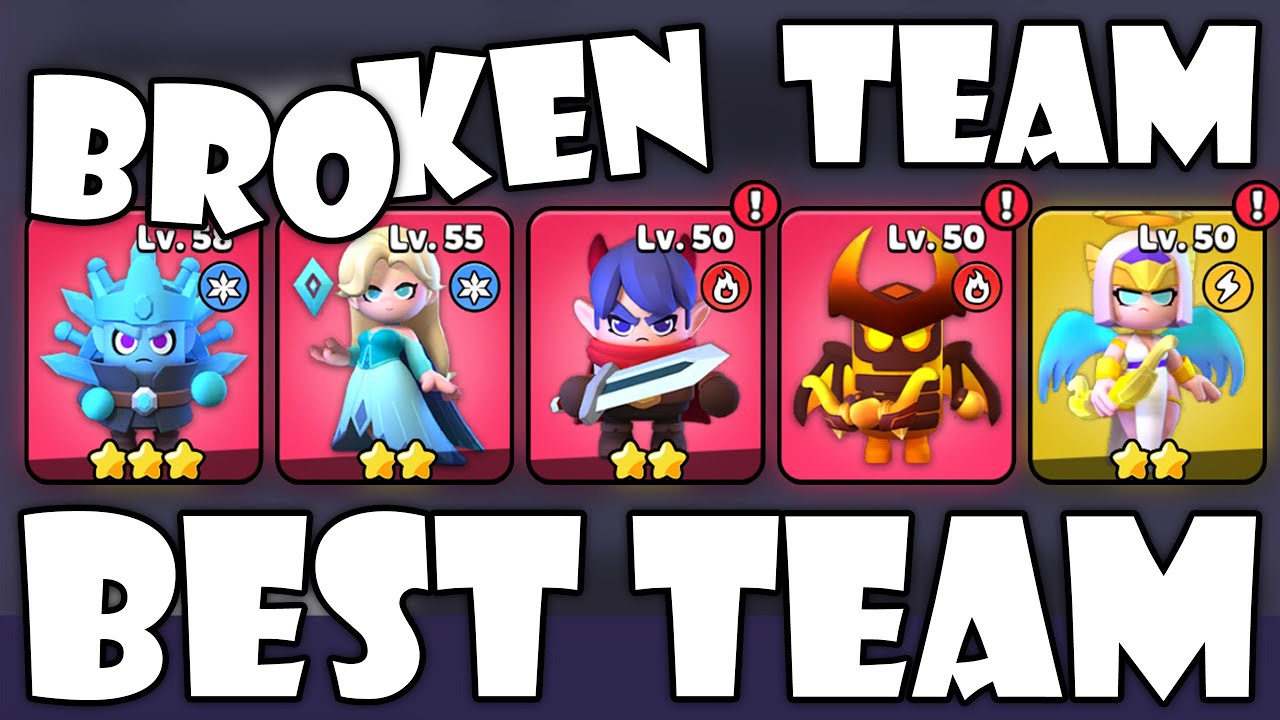 THIS TEAM IS SO BROKEN in Wittle Defender – IT’S THE BEST TEAM!!
