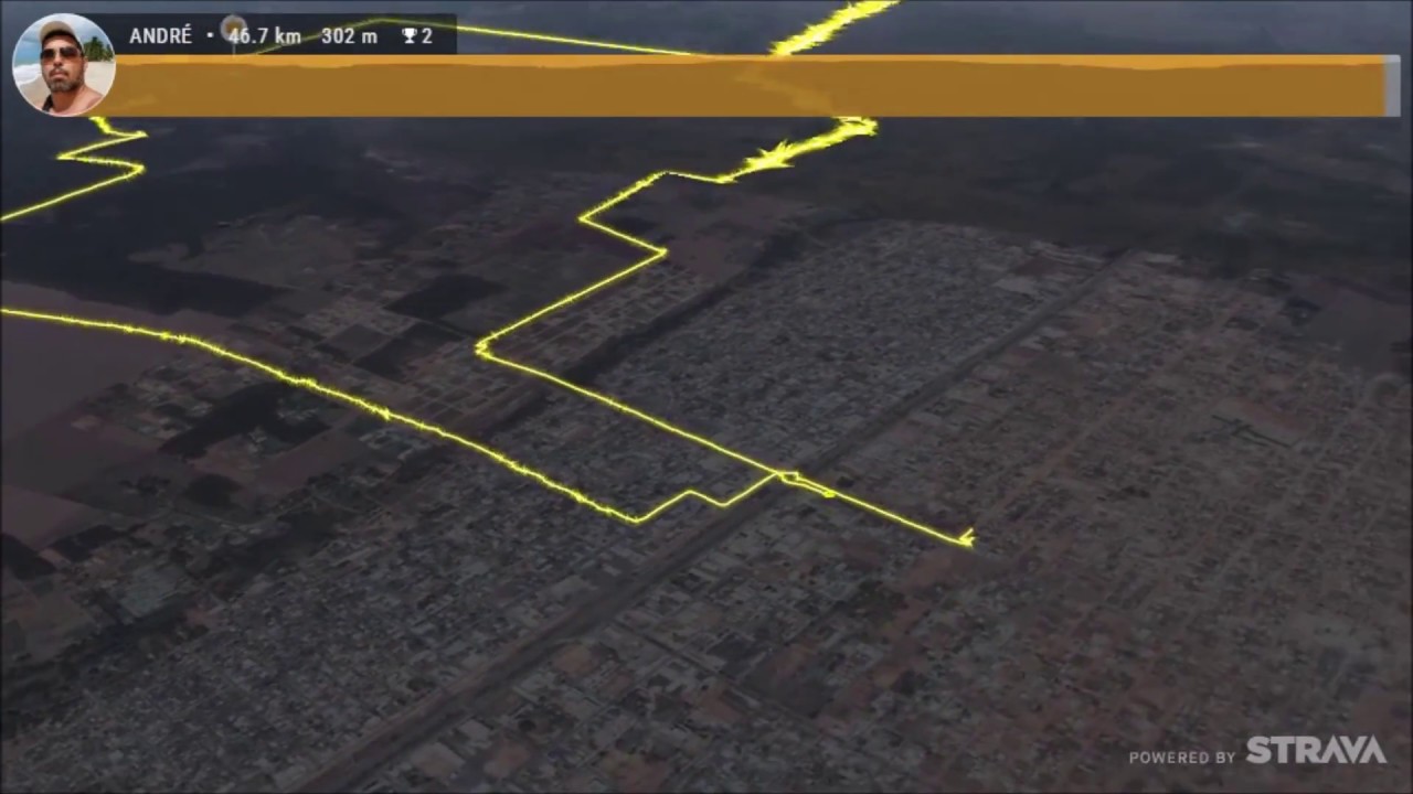 Vis&atilde;o a&eacute;rea da Pedalada Trilha do Nono com Trevo de Colorado