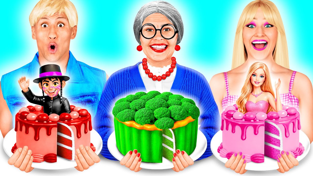 Кулинарный Челлендж: Барби Против Бабушки | Удивительные Кулинарные Лайфхаки RaPaPa Challenge