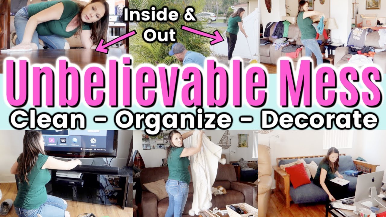 SMALL RENTAL HOME CLEAN, ORGANIZE, & DECORATE