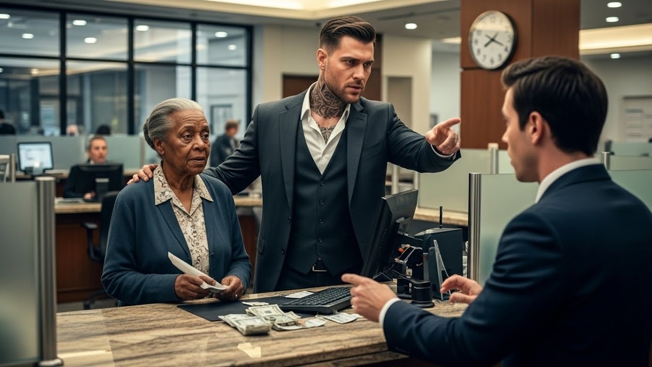 The Bank Humiliated a Black Maid — They Didn’t Know the Mafia Boss Was Watching
