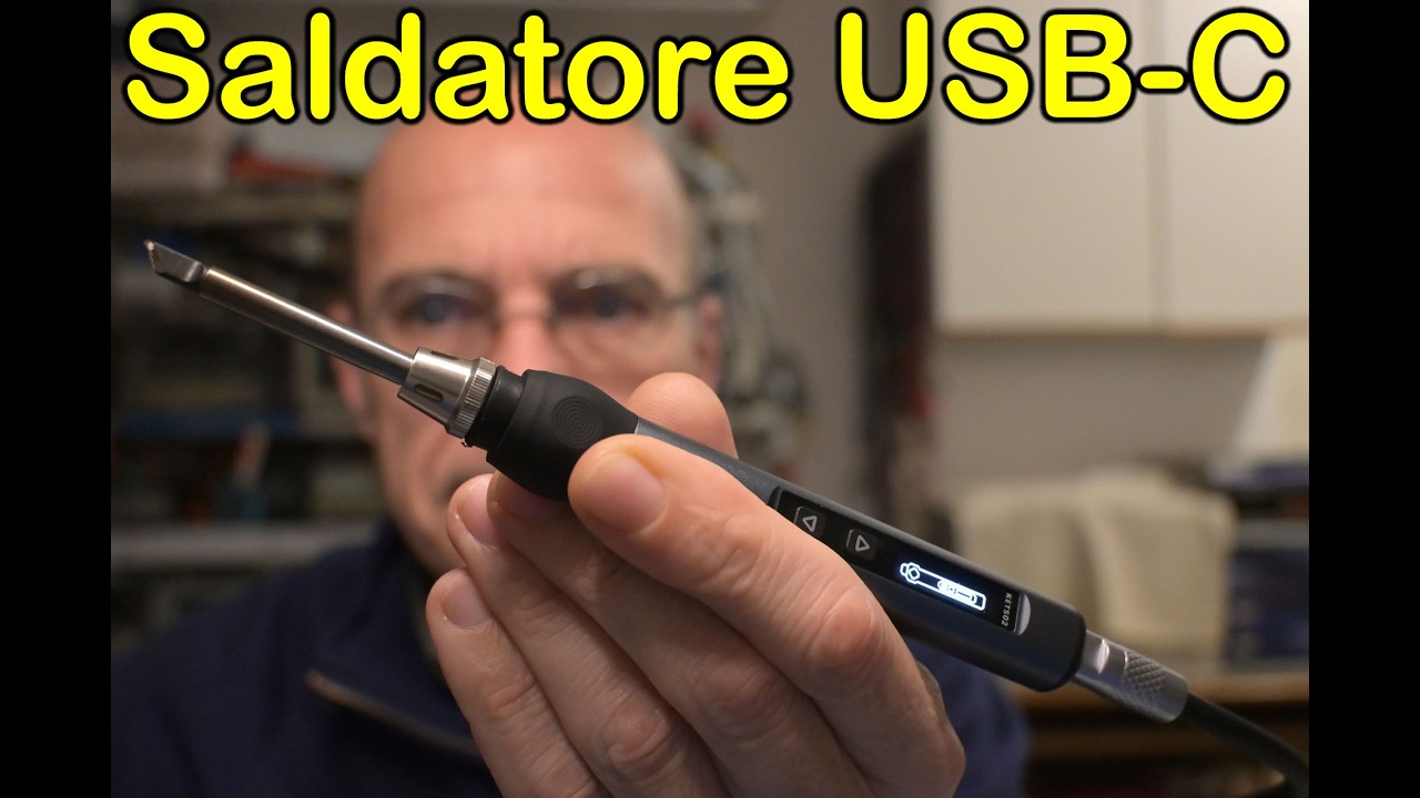🔧 Saldatore USB-C PD portatile: addio stazione saldante? | Kaiweets KETS02