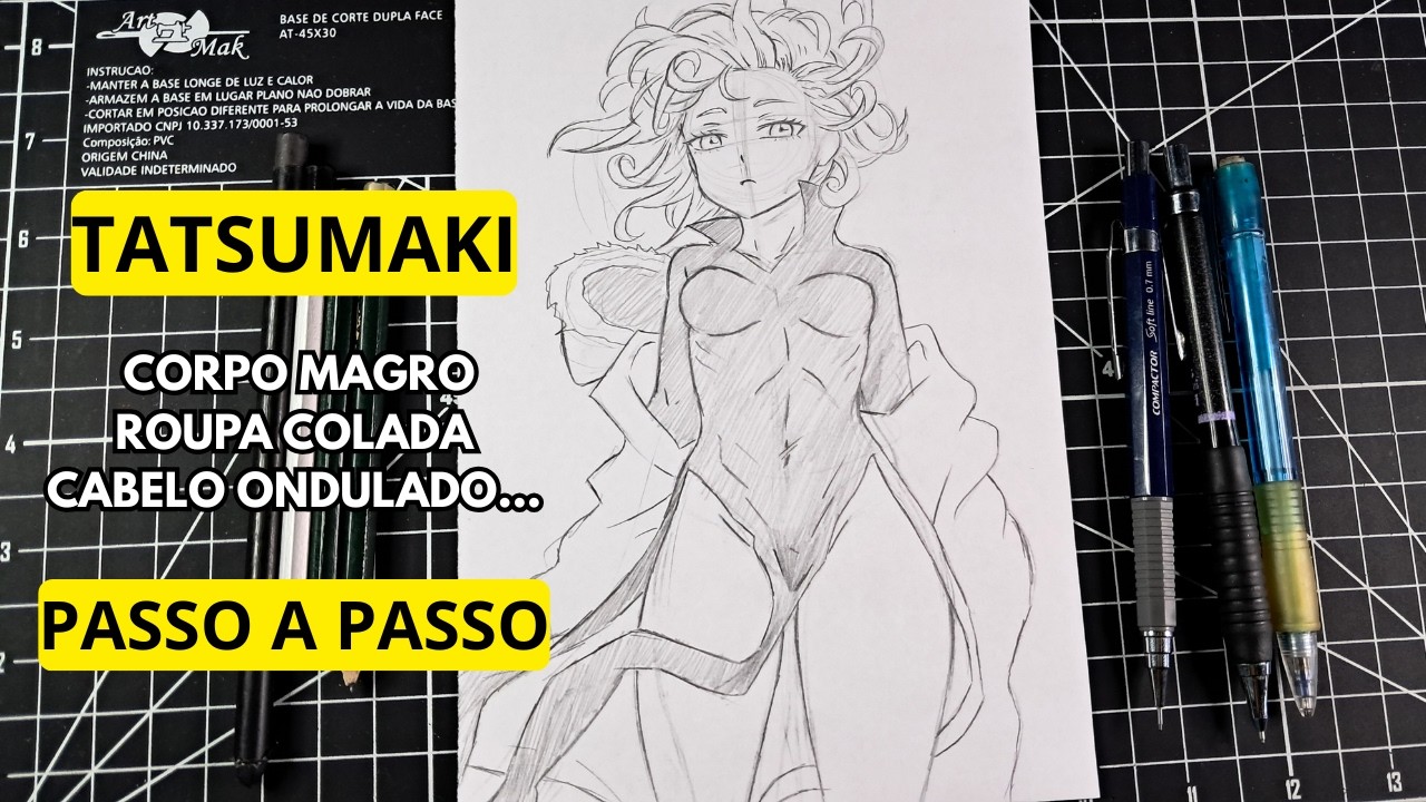 Tutorial: Como Fazer o Corpo Magro da Tatsumaki com Proporção Correta