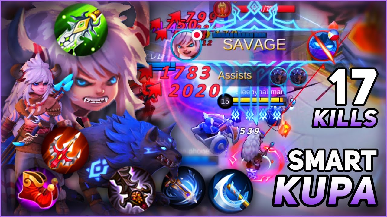 POPOL and KUPA SAVAGE GAMEPLAY, Chewing Enemies like Chips! Mobile Legends Bang Bang