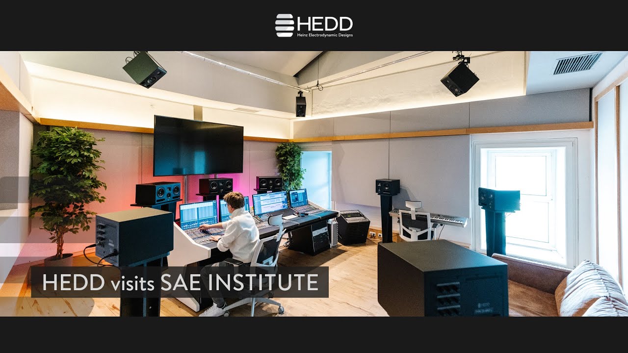 Great For Atmos & Teaching 🤓 HEDD visits SAE Institute Hamburg