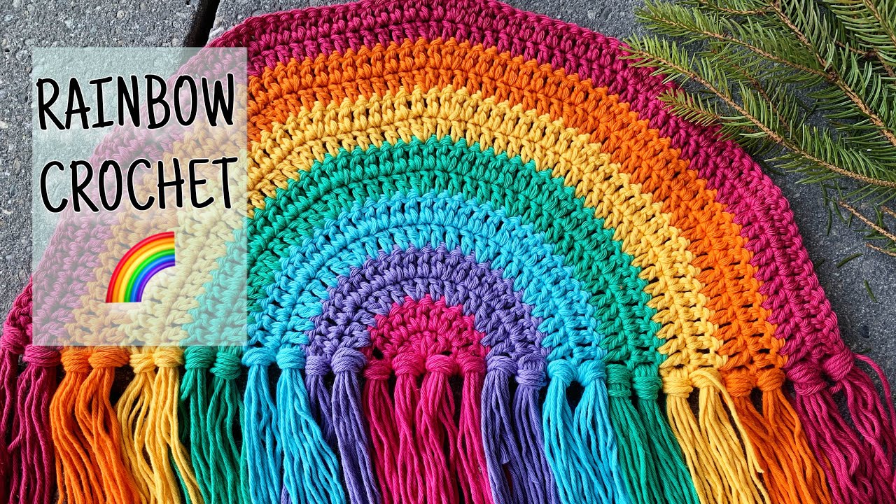 Rainbow Crochet 🌈 | Easy
