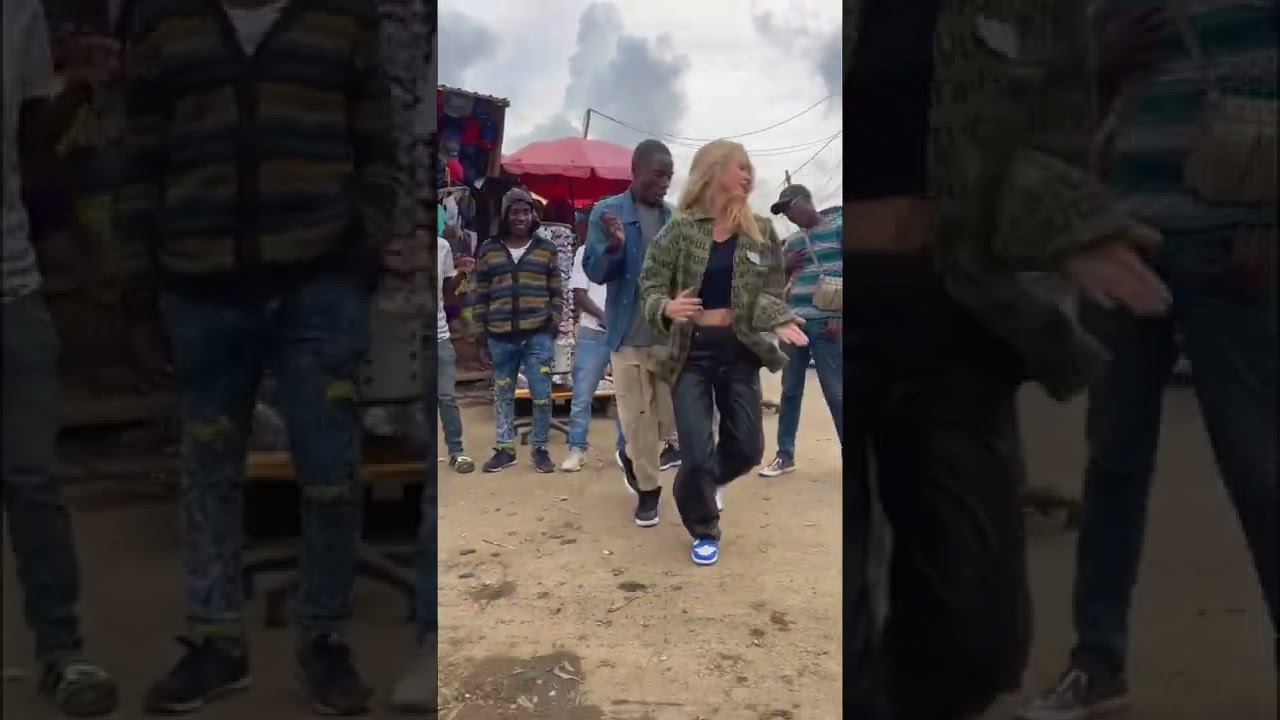 Look how the kenyans reacted to us dancing🇰🇪 @jaymondy.