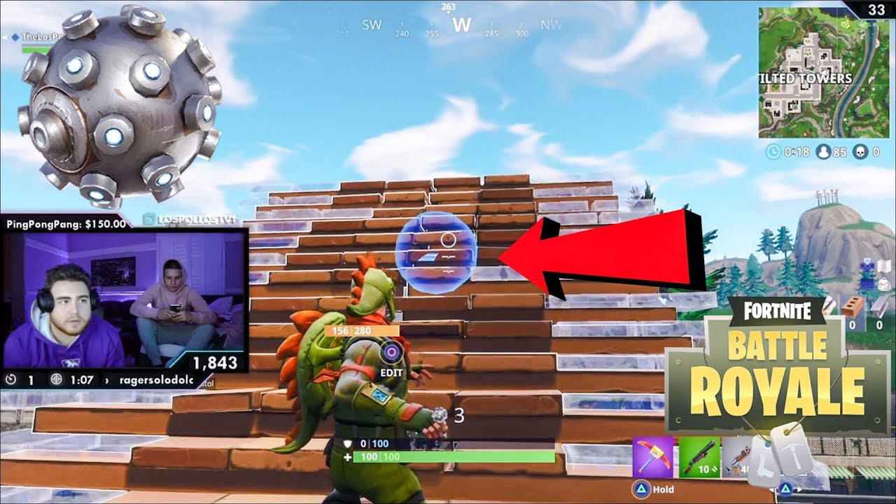 LosPollosTV Doesn't Know How To Use Impulse Gernade?? (Daily Fortnite Highlights 22)