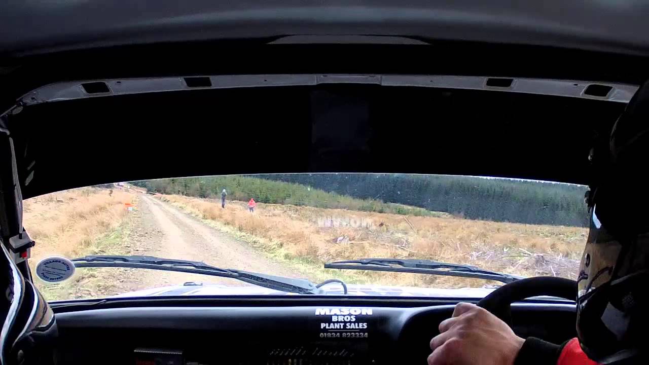 Pirelli Historic Rally 2013 - Gareth James/Steffan Evans - Escort Mk2 - SS5