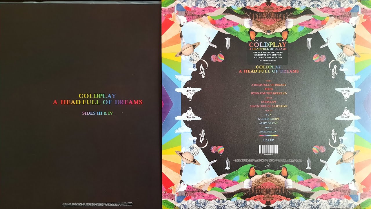 Coldplay.A Head Full Of Dreams.Lp2015. Side D