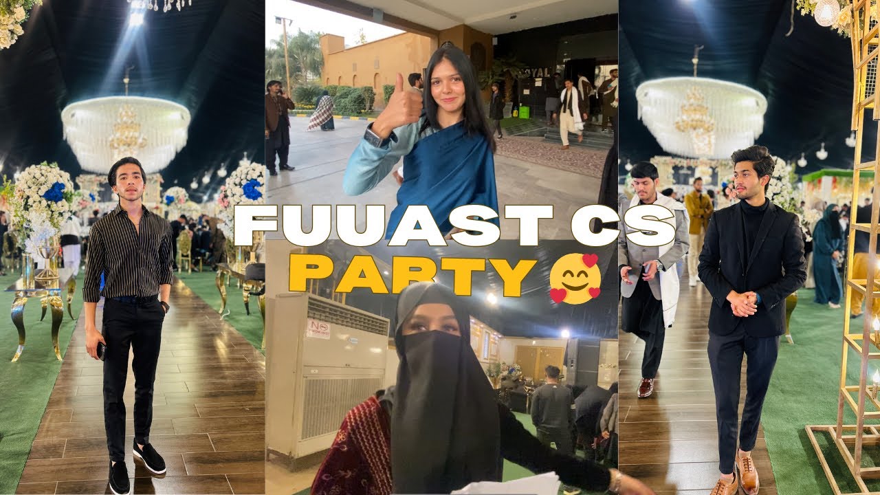 CS Welcome/Fairwell Party  2025😍 // Bohat Enjoy kia  Ab tak k sab sa axchi Party  😁