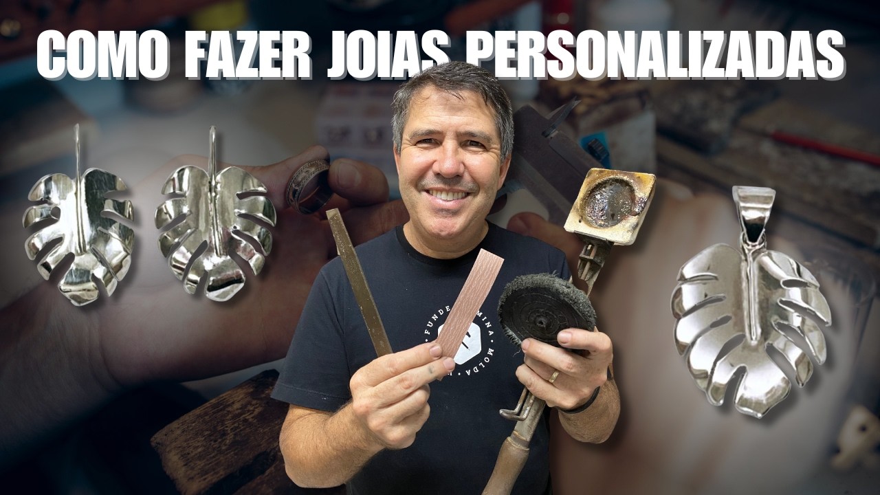 O passo a passo para fazer o conjunto de costela de Adão para começar a faturar fazendo joias