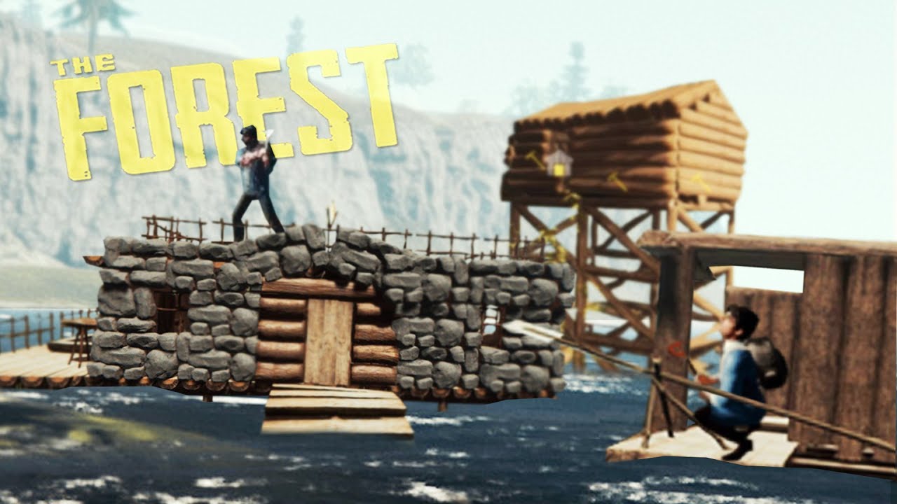 БАЗА НА ВОДЕ в The Forest