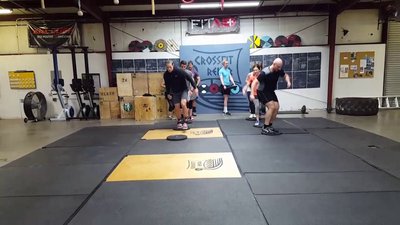Fun CrossFit Warm Up, The Floor is Lava