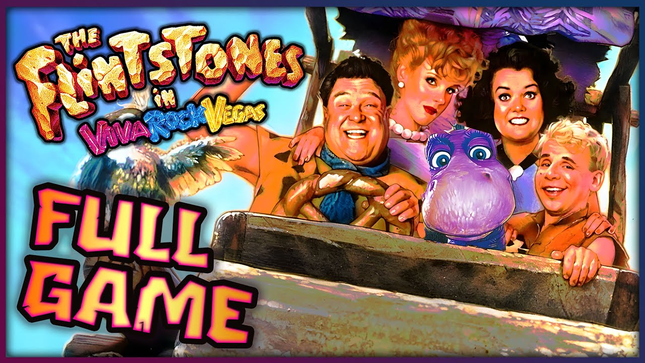 The Flintstones in Viva Rock Vegas FULL GAME Longplay (PS2)