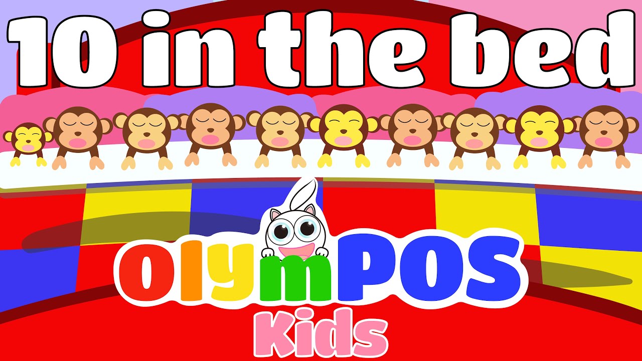 10 in the bed | Ten in the bed | Nursery Rhyme | Kids Song