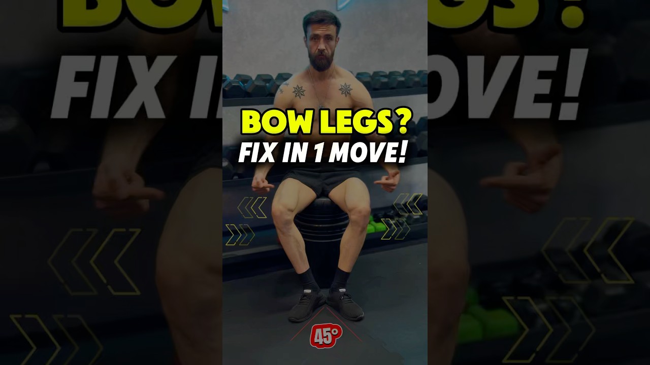 Fix Bow Legs at Home in 1 Move | Easy Knee Correction Exercise