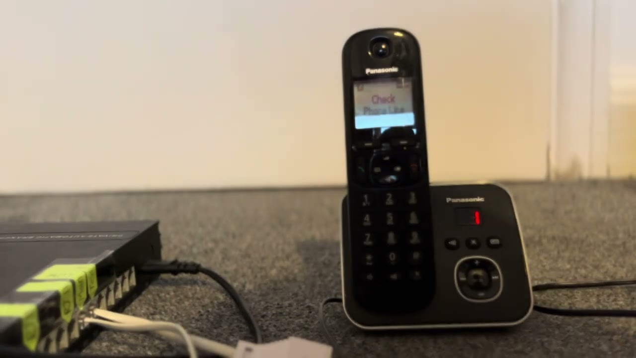 Panasonic KX-TG6801 - Checkout