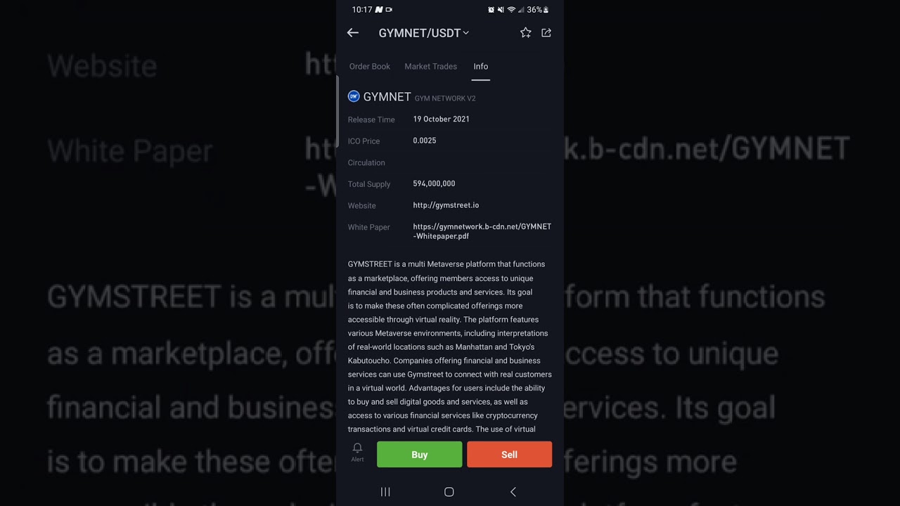 New Coin (Crypto) Gym Network (GYMNET) has been listed On BitMart #crypto