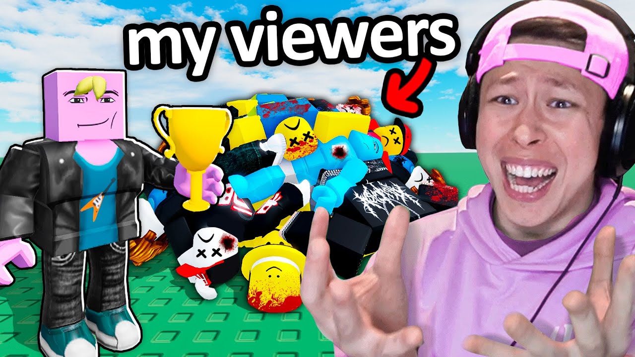 My Viewers Compete in Dumb Roblox Challenges…