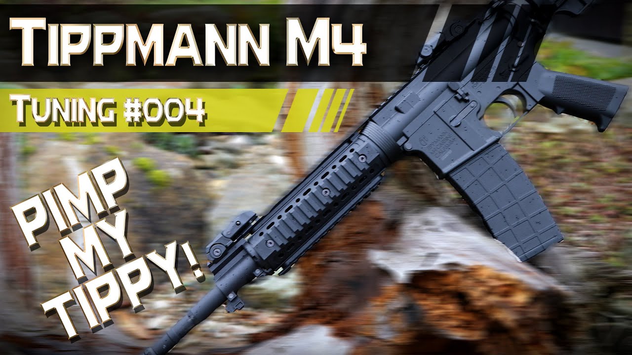 Tippmann M4 (HPA) - Mehr Reichweite, besseres HopUp u.v.m...☆ Tuning #004