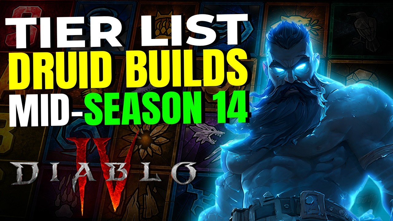 Эти билды Друида ДОМИНИРУЮТ ВО ВСЁМ в 14 сезоне Diablo 4! Тир-лист и гайды на Друида