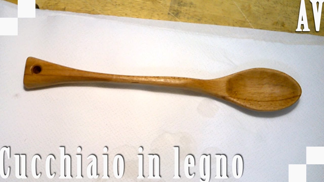 Come ho fatto un cucchiaio in legno con utensili manuali