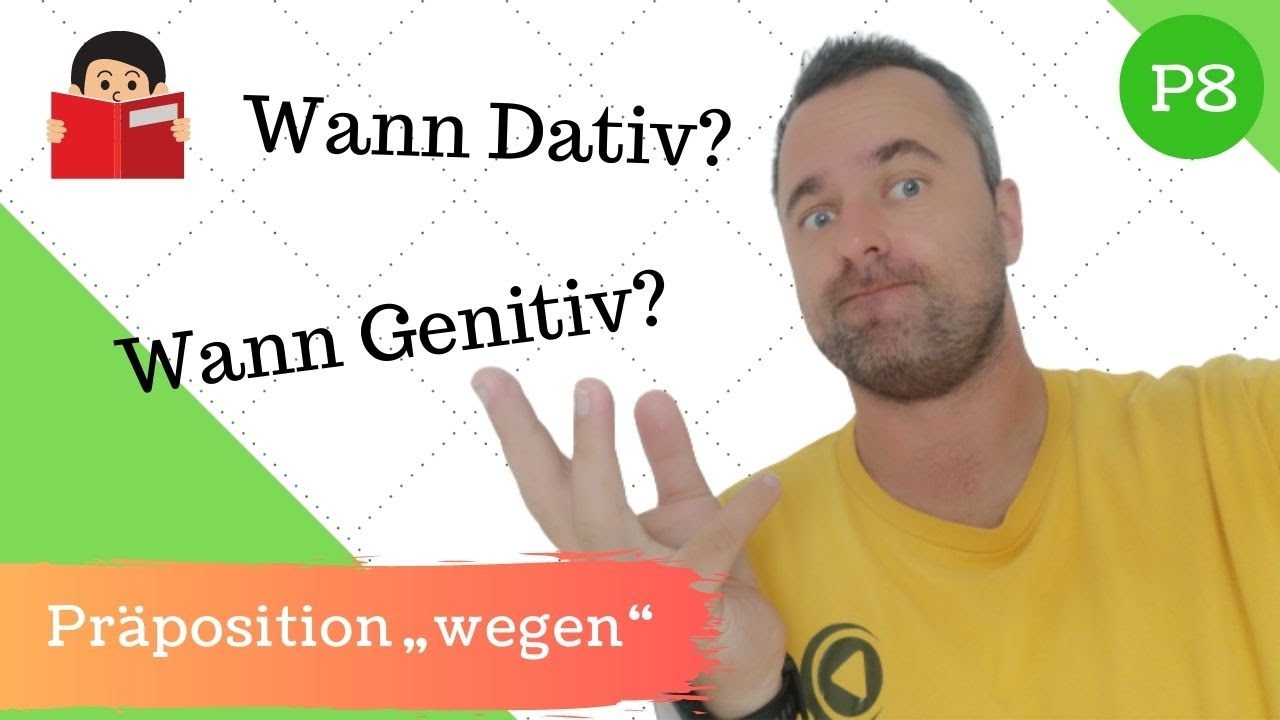 [P8] wegen - Mit dem Dativ oder mit dem Genitiv?