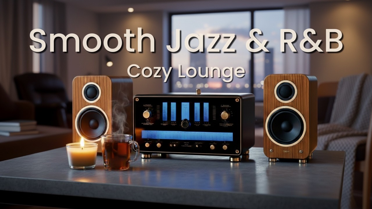 Smooth Jazz & Soul R&B – Cozy Lounge with Sax & Guitar