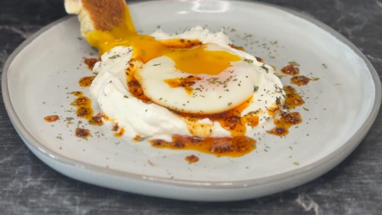 Poached Eggs with Garlic Yogurt & Chili Butter | A 500 Years Old Cilbir Recipe