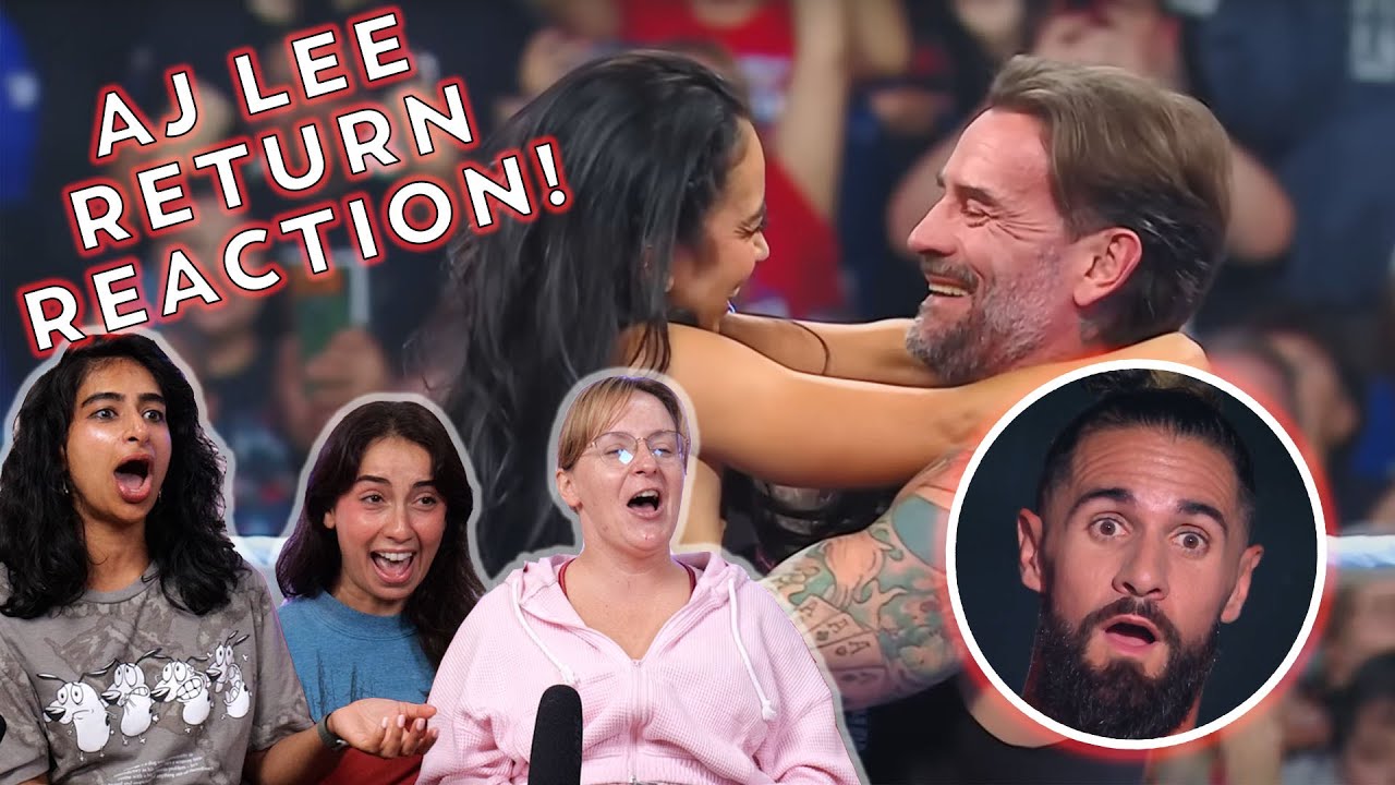 Girls witness wrestling history and AJ Lee's return | #wrestlepalooza PRE GAME!!!