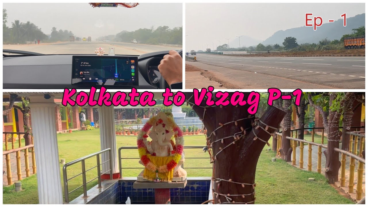 Kolkata to Vizag Part - 1 | Andhra Pradesh Series Ep - 1 | Vlog - 100