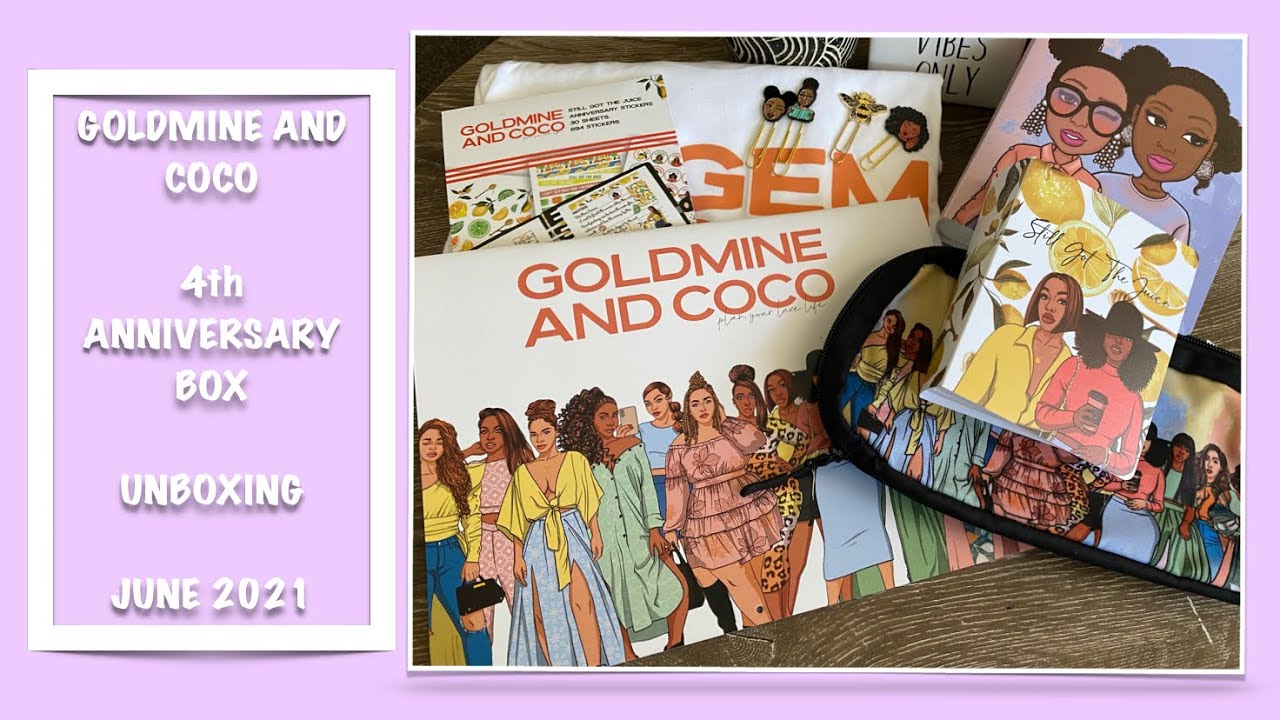 UNBOXING || Goldmine and Coco 4th Anniversary Box