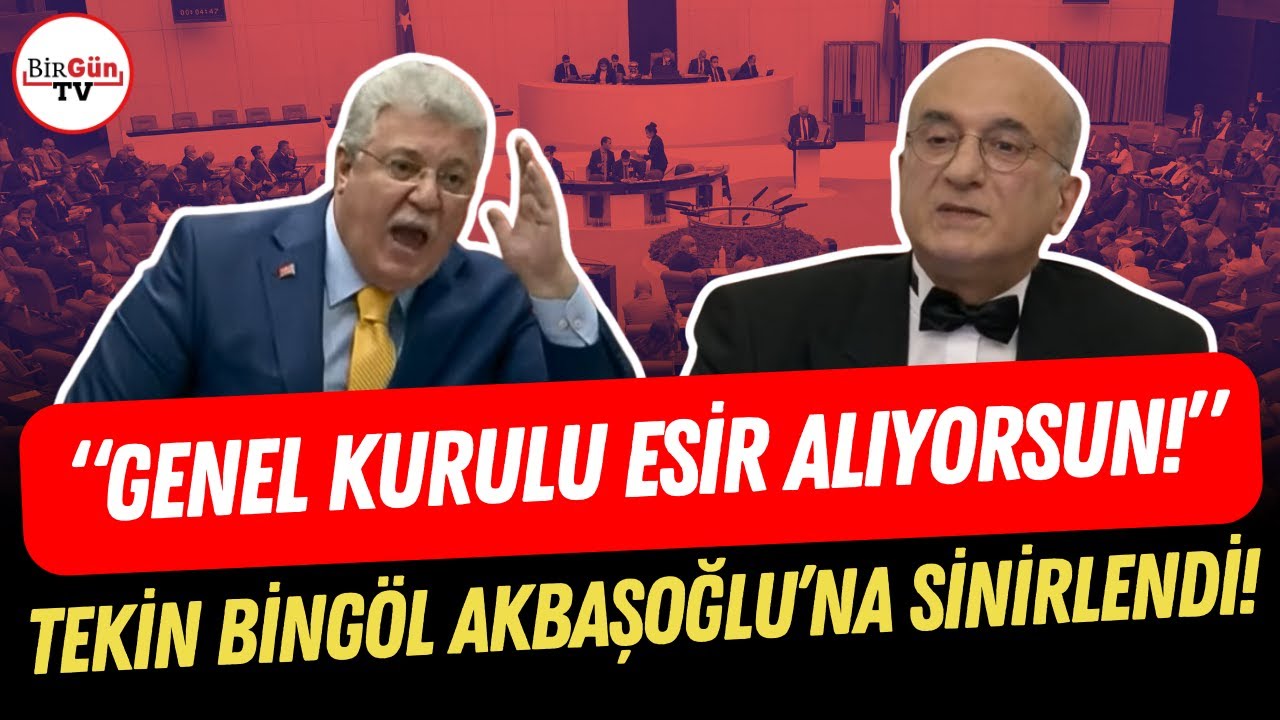 Tekin Bingöl AKP’li Akbaşoğlu’na çok sinirlendi: 