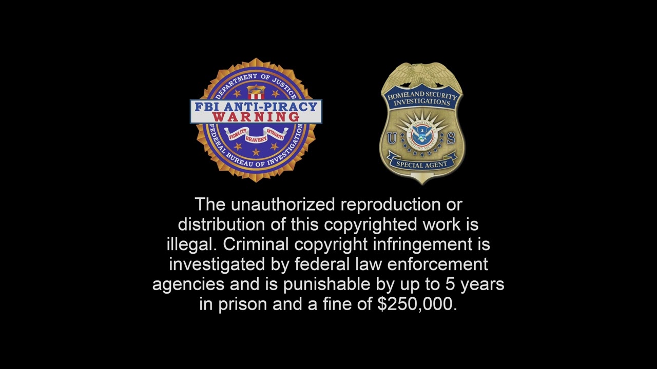 FBI Warning Screen (2025)