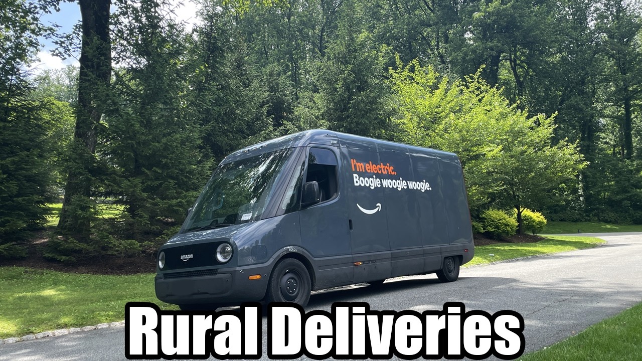 POV: 1 Hour of Delivering In Amazon's Rivian Electric Van