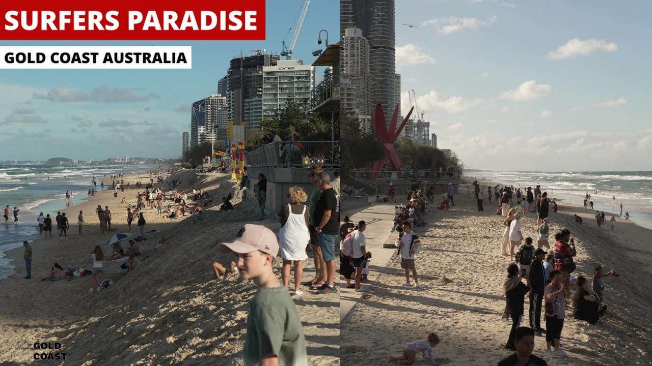 [4k] Explore Surfers Paradise Monday 5 May 2025 | Gold Coast | QLD | Australia