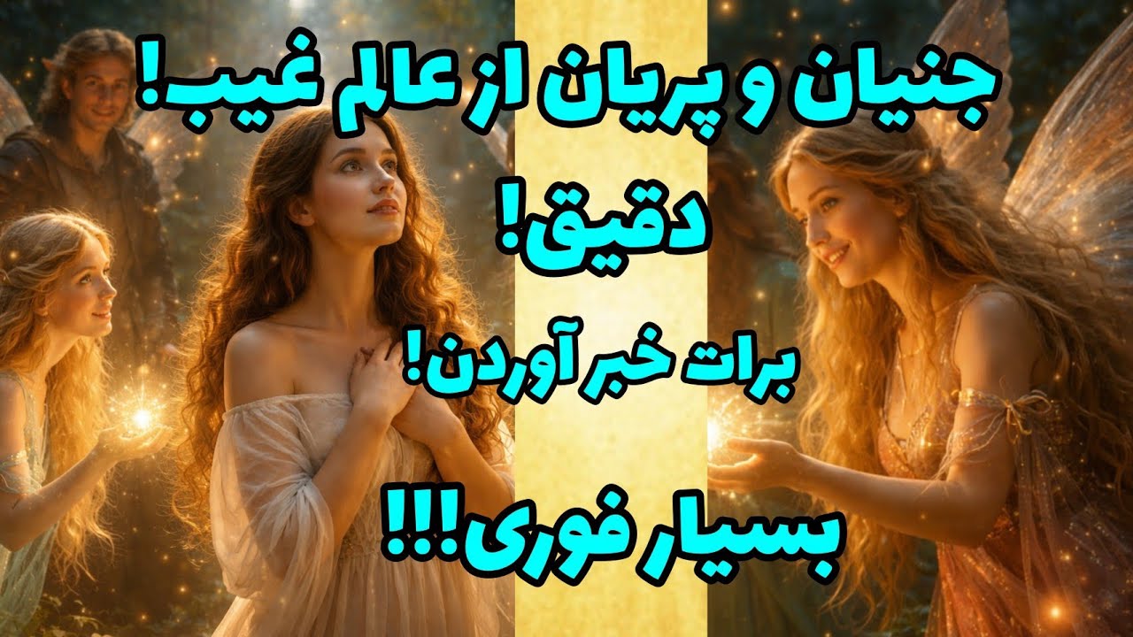 فال تاروت آدم و حوا - جنیان و پریان از عالم غیب برات خبر آوردن!❤️🔑❤️