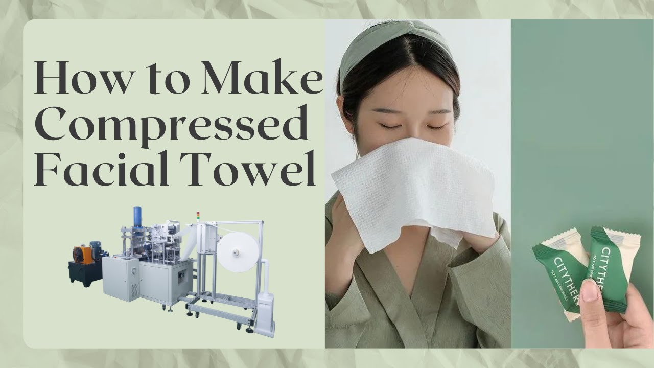 Compressed Towel MINISO｜Full Automatic Compressed Magic Towel Manufacturing Machine