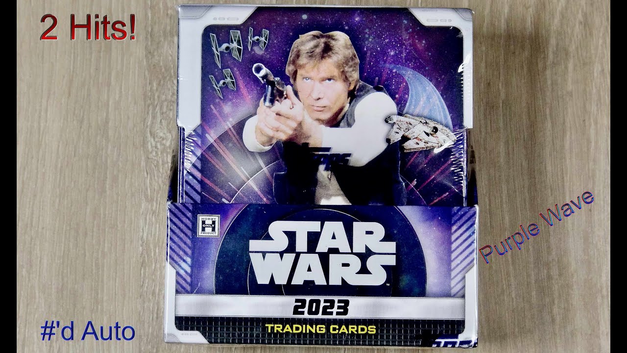 2023 TOPPS STAR WARS FINEST | ONE BOX BREAK IN 4K! | NICE REFRACTOR CARDS